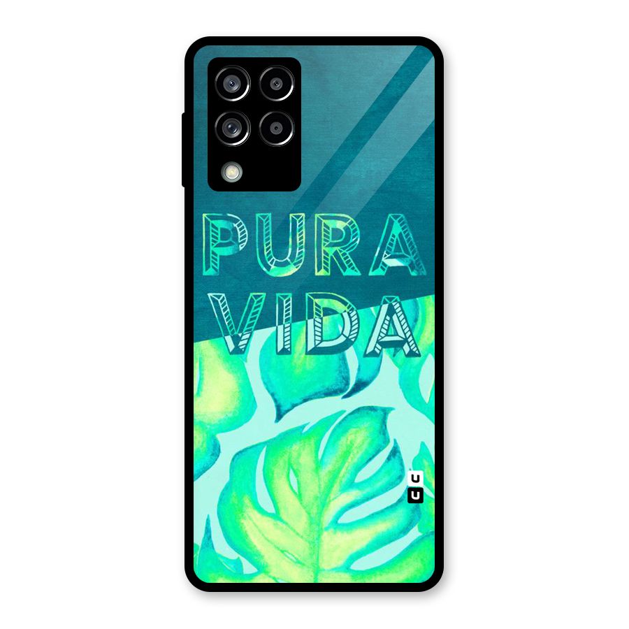 Pre Vida Glass Back Case for Galaxy M53 5G