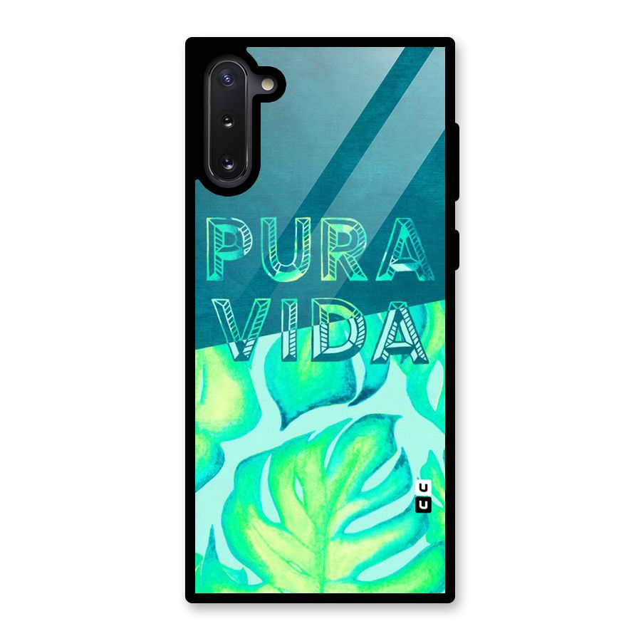 Pre Vida Glass Back Case for Galaxy Note 10