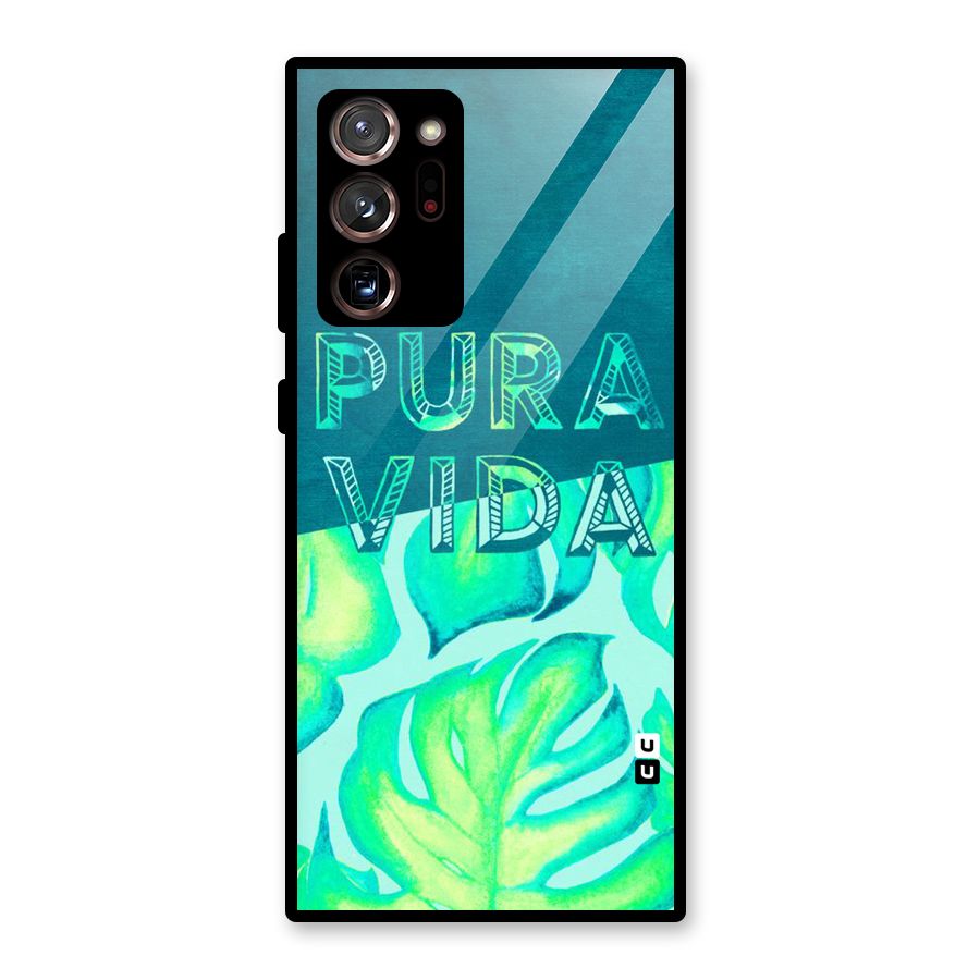 Pre Vida Glass Back Case for Galaxy Note 20 Ultra