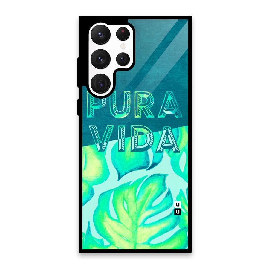 Pre Vida Glass Back Case for Galaxy S22 Ultra 5G