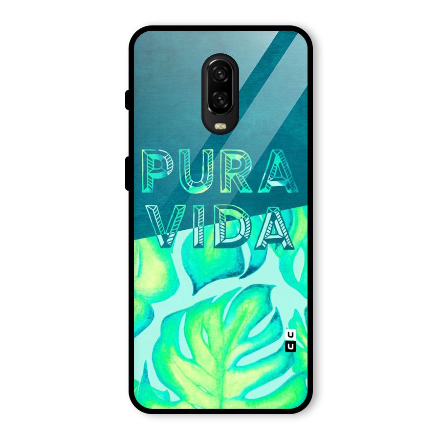 Pre Vida Glass Back Case for OnePlus 6T