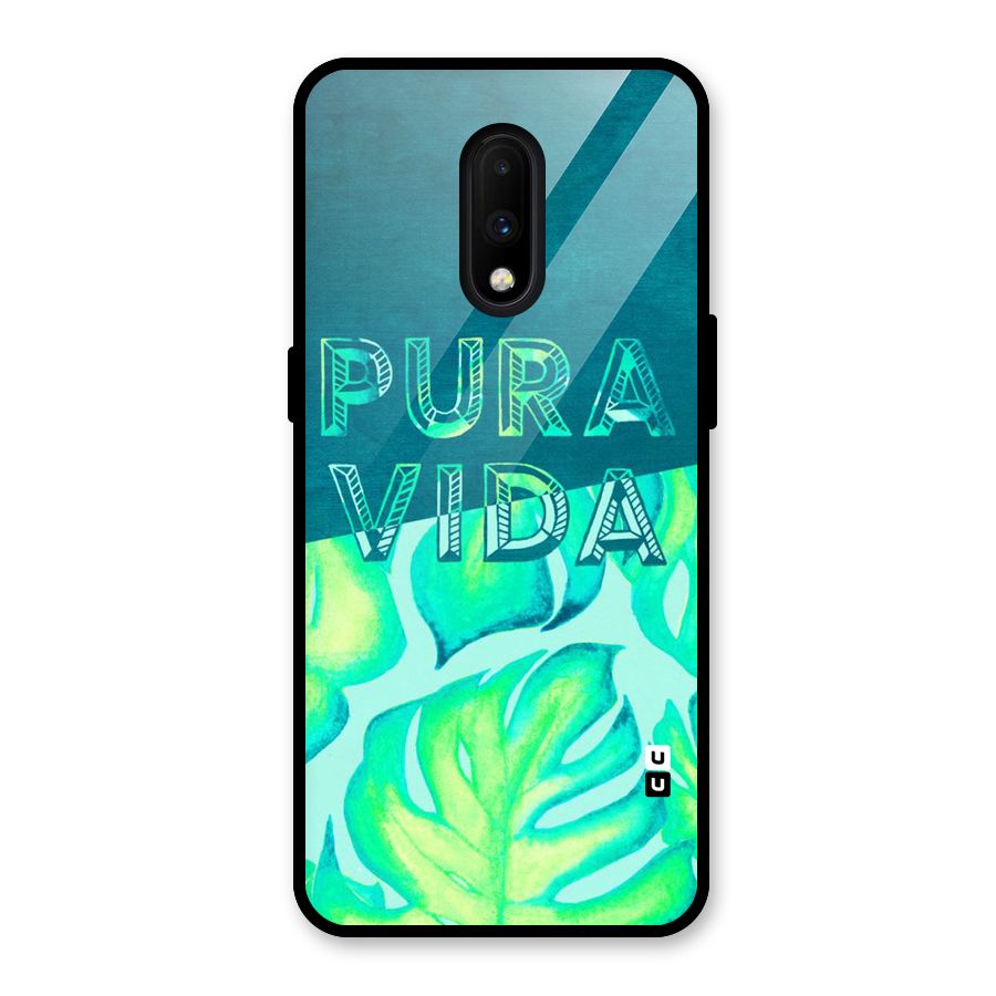 Pre Vida Glass Back Case for OnePlus 7
