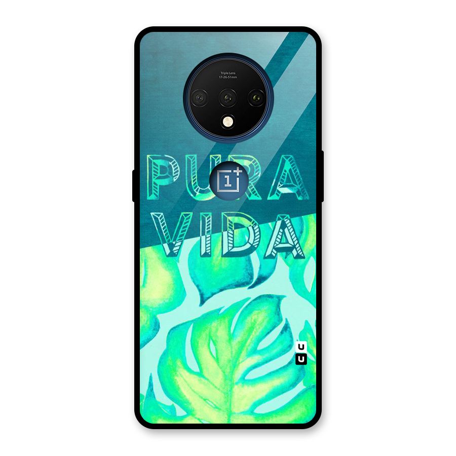 Pre Vida Glass Back Case for OnePlus 7T