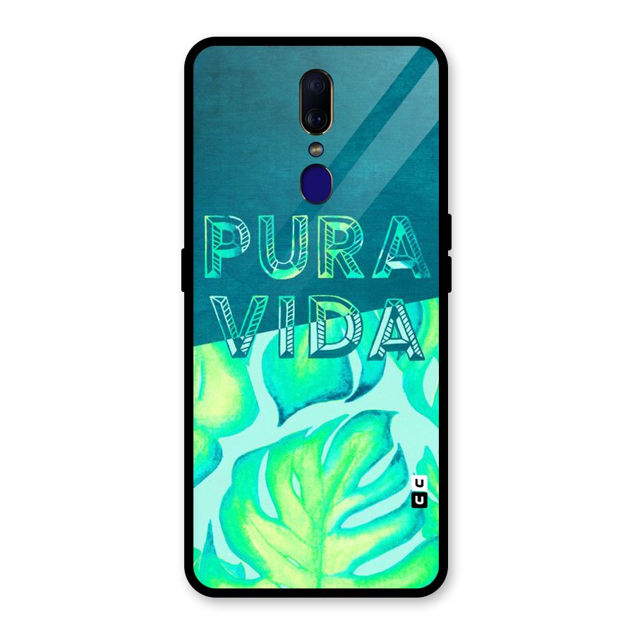 Pre Vida Glass Back Case for Oppo F11