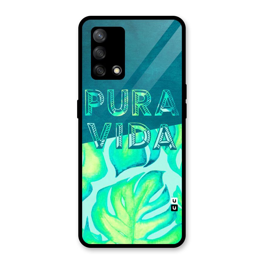 Pre Vida Glass Back Case for Oppo F19
