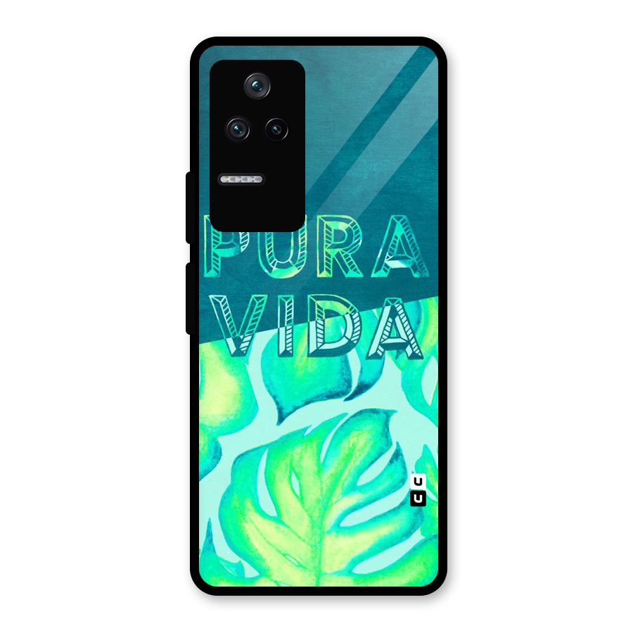 Pre Vida Glass Back Case for Poco F4 5G