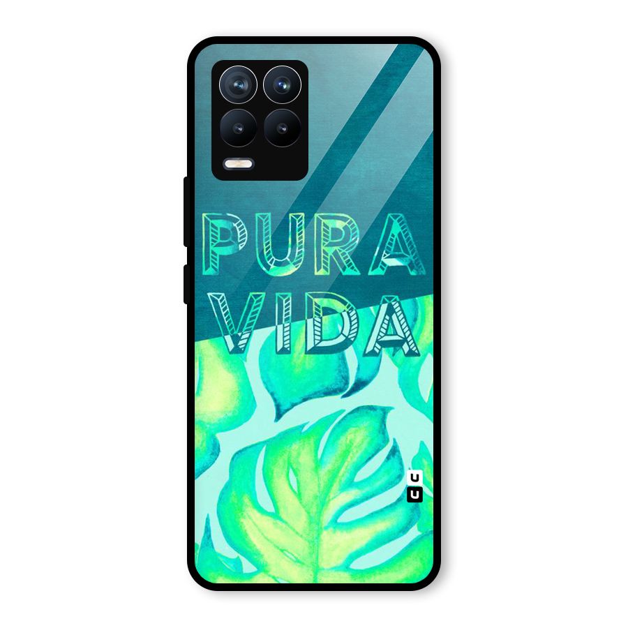 Pre Vida Glass Back Case for Realme 8