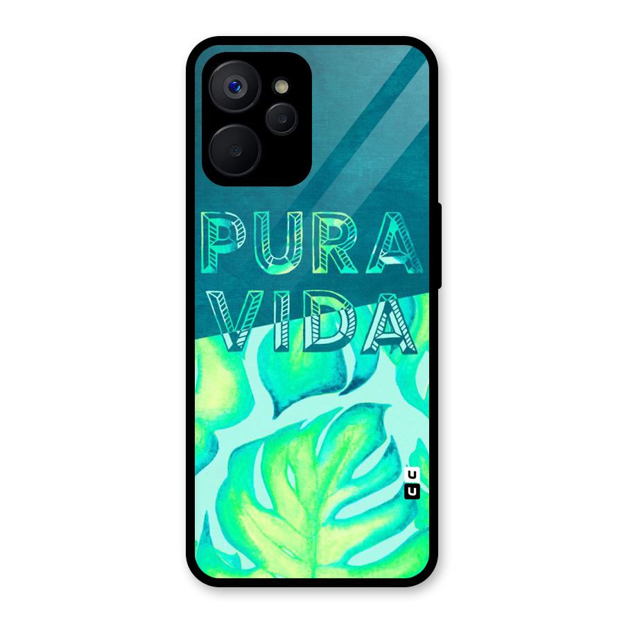 Pre Vida Glass Back Case for Realme 9i 5G