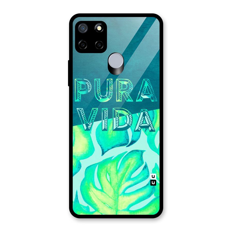 Pre Vida Glass Back Case for Realme C12