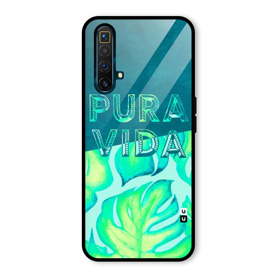 Pre Vida Glass Back Case for Realme X3