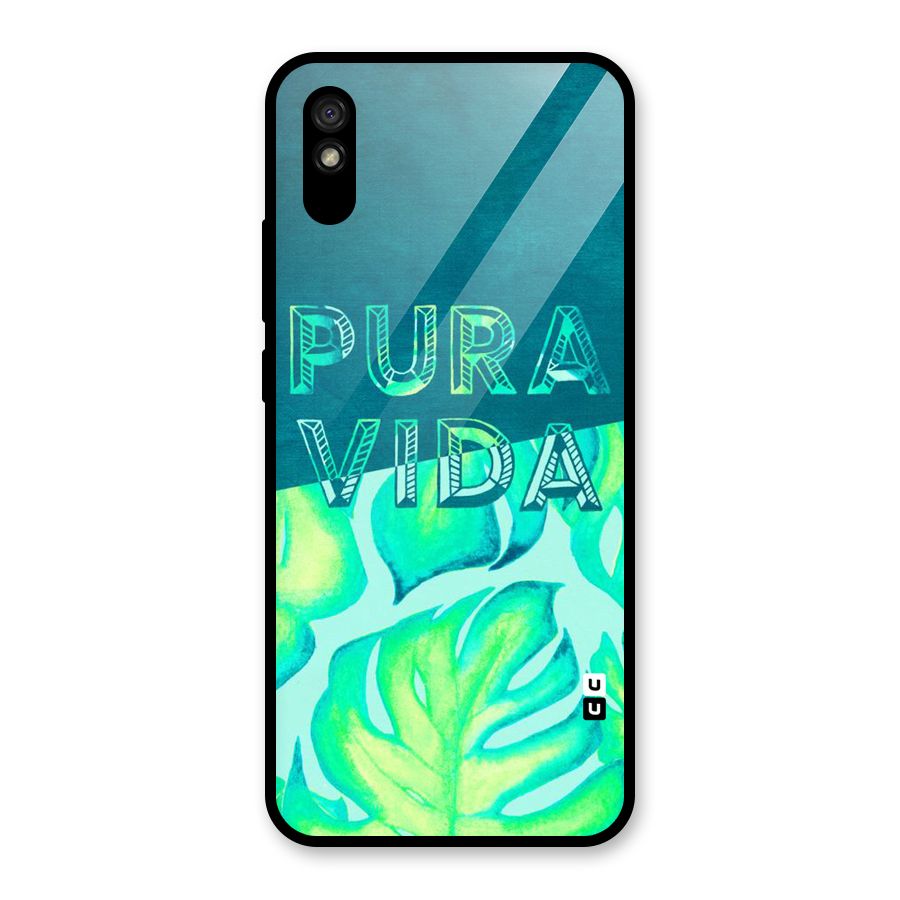 Pre Vida Glass Back Case for Redmi 9i