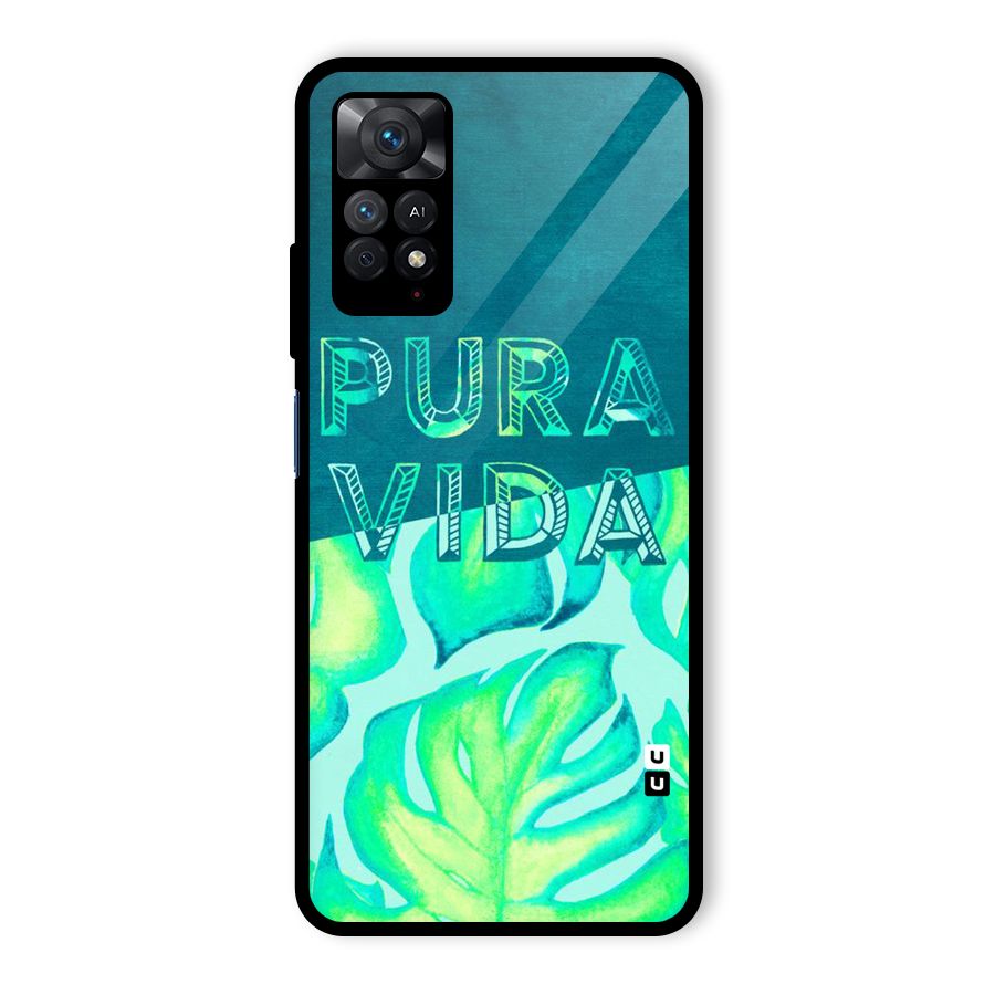 Pre Vida Glass Back Case for Redmi Note 11 Pro Plus 5G