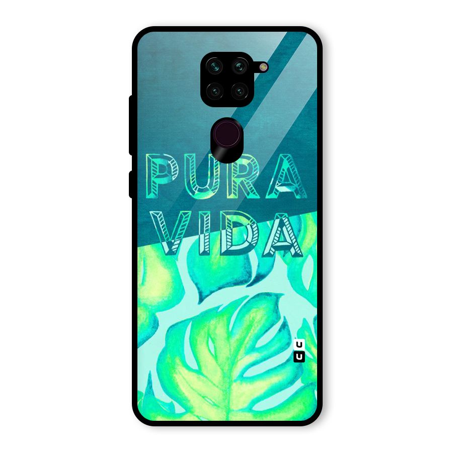 Pre Vida Glass Back Case for Redmi Note 9