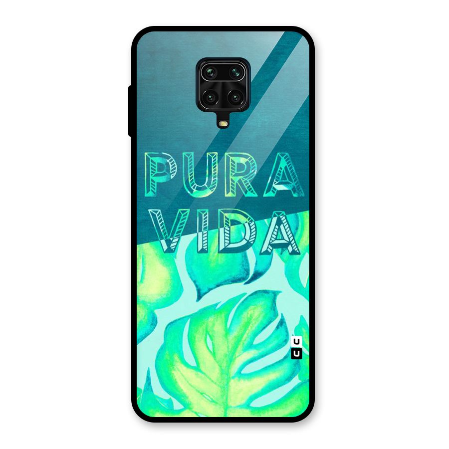 Pre Vida Glass Back Case for Redmi Note 9 Pro Max