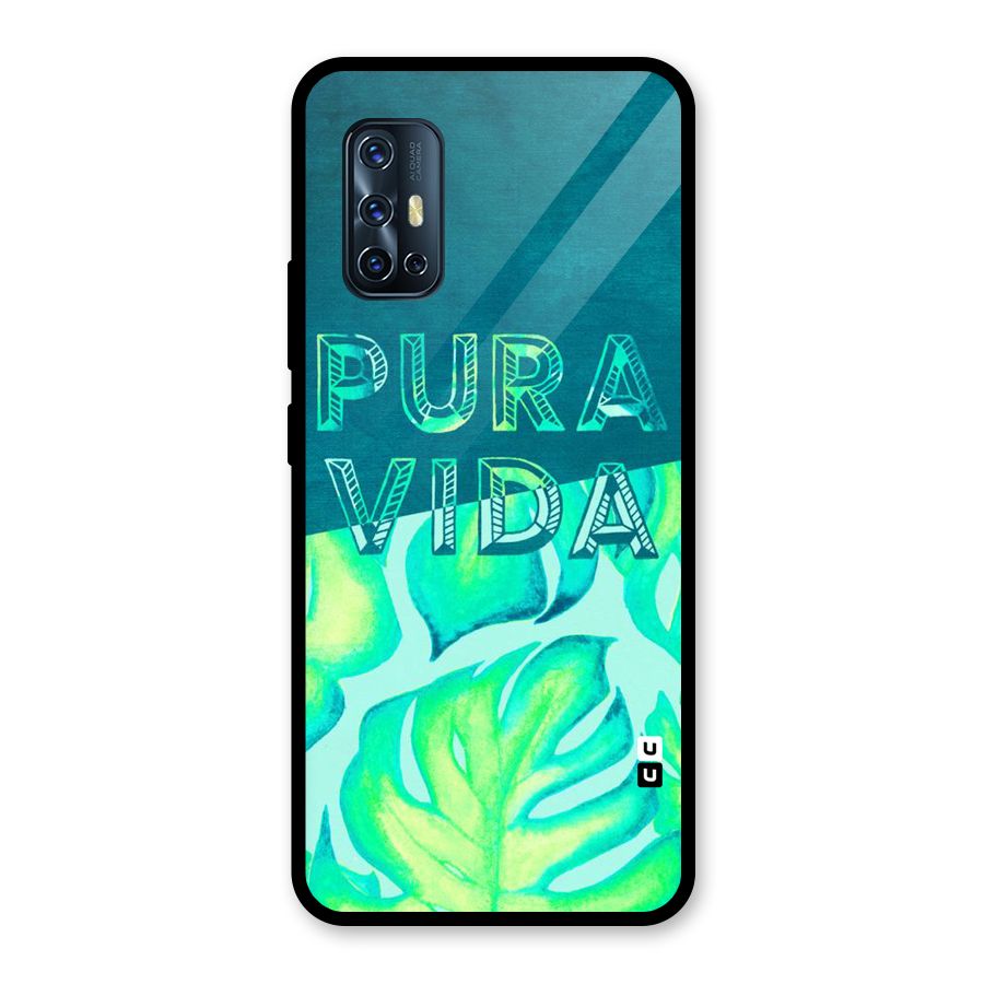 Pre Vida Glass Back Case for Vivo V17