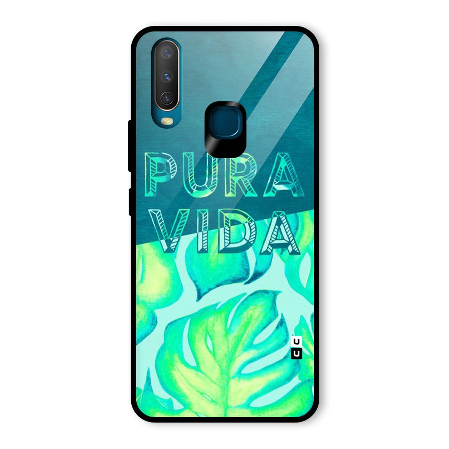 Pre Vida Glass Back Case for Vivo Y15