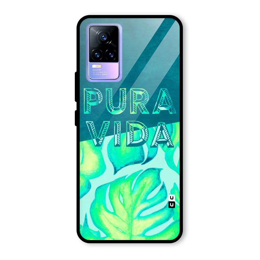 Pre Vida Glass Back Case for Vivo Y73