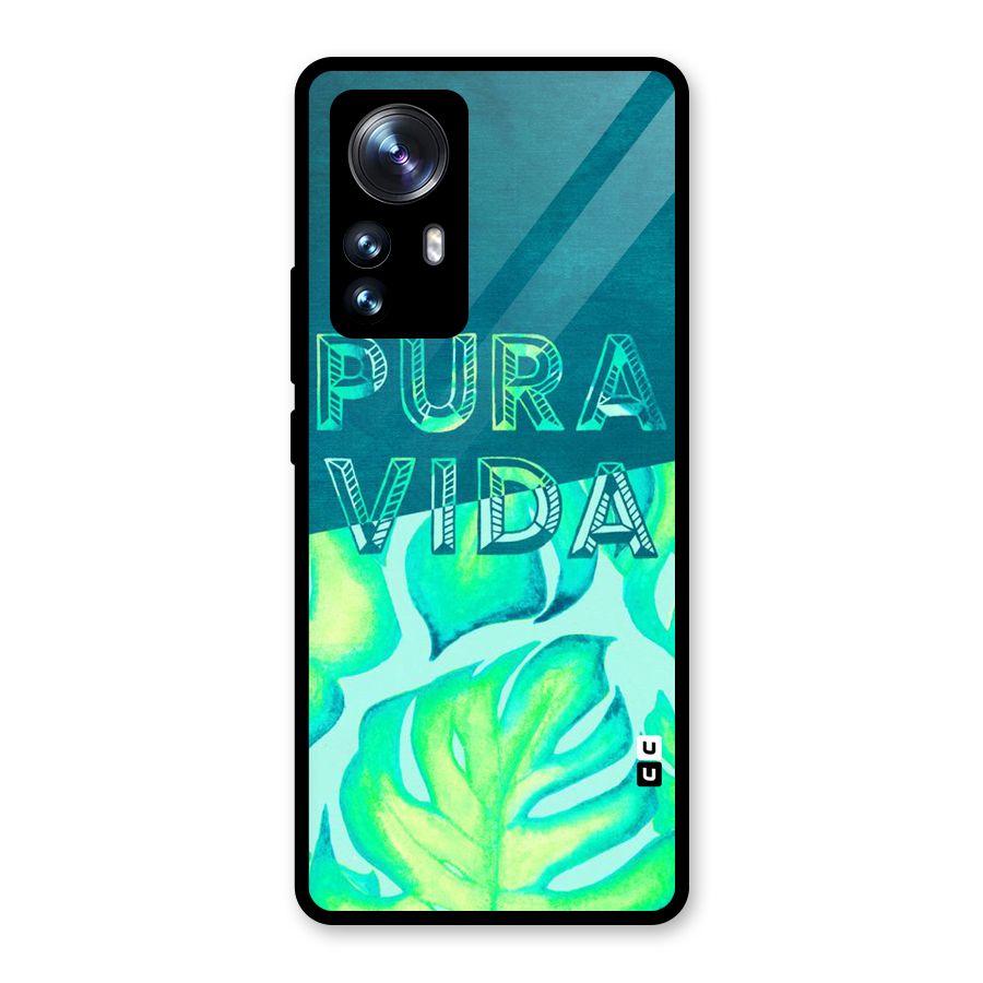 Pre Vida Glass Back Case for Xiaomi 12 Pro