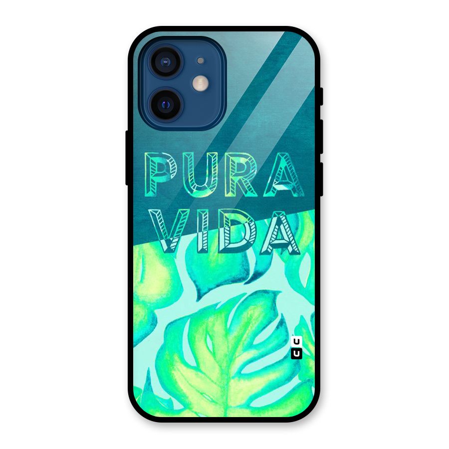 Pre Vida Glass Back Case for iPhone 12 Mini