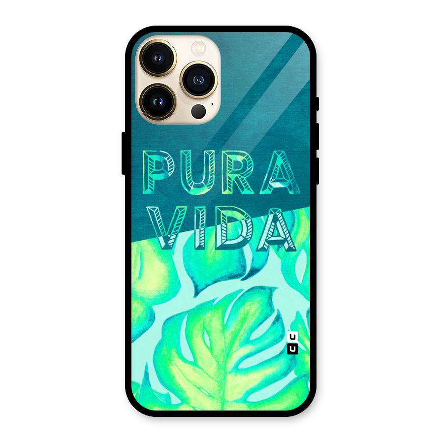 Pre Vida Glass Back Case for iPhone 13 Pro Max