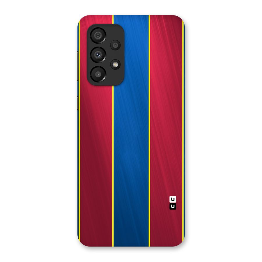 Premium Vertical Stripes Back Case for Galaxy A33 5G