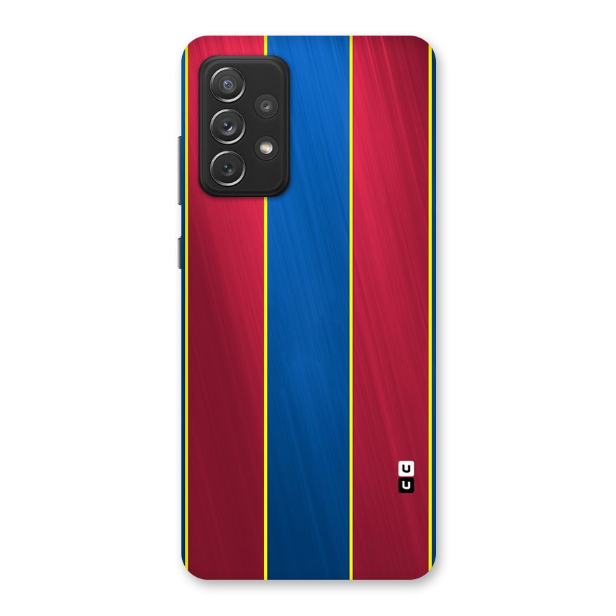 Premium Vertical Stripes Back Case for Galaxy A72