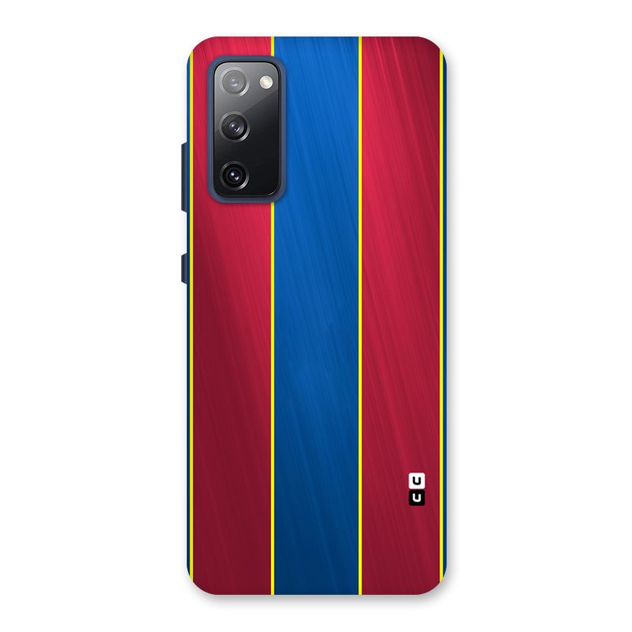 Premium Vertical Stripes Back Case for Galaxy S20 FE