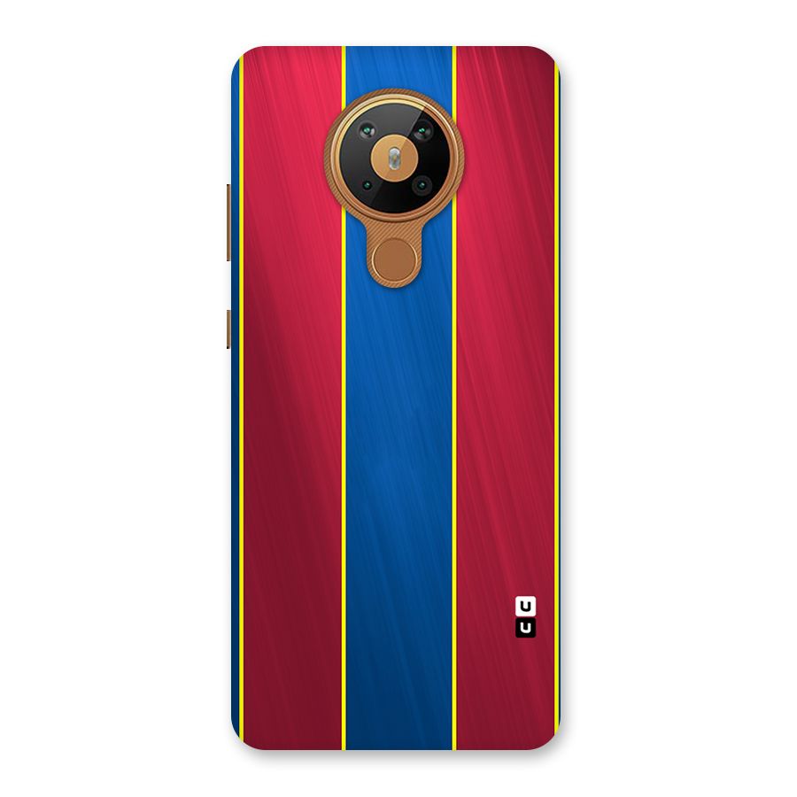Premium Vertical Stripes Back Case for Nokia 5.3