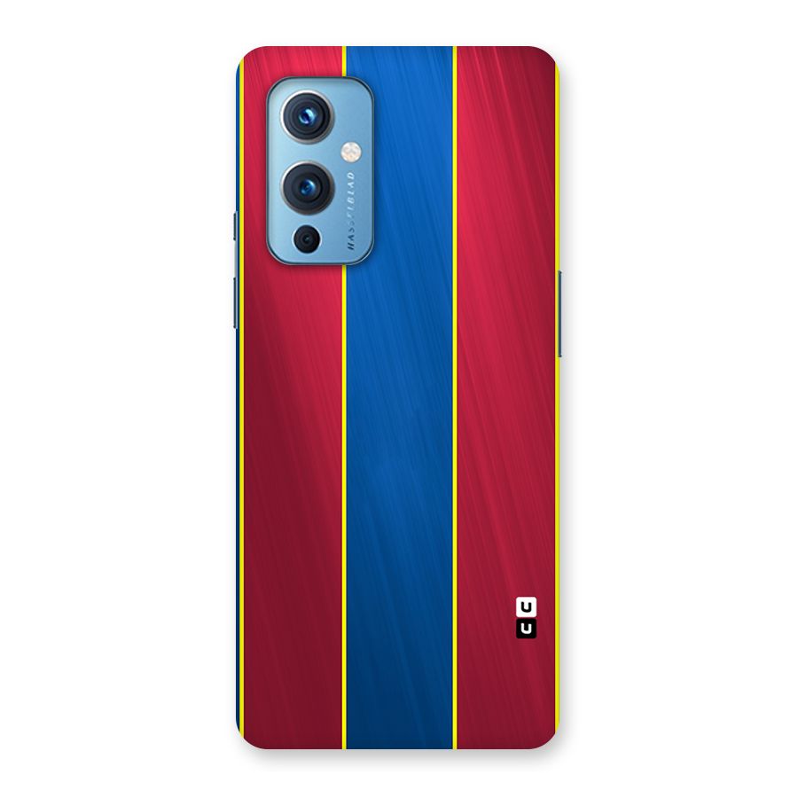Premium Vertical Stripes Back Case for OnePlus 9