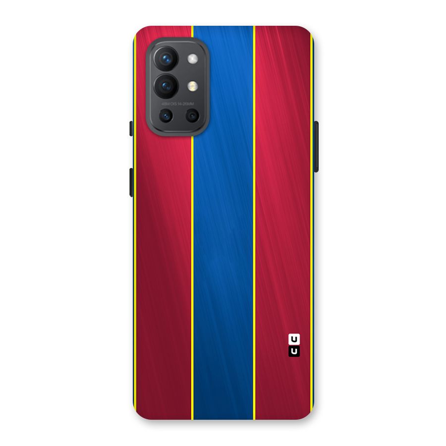 Premium Vertical Stripes Back Case for OnePlus 9R