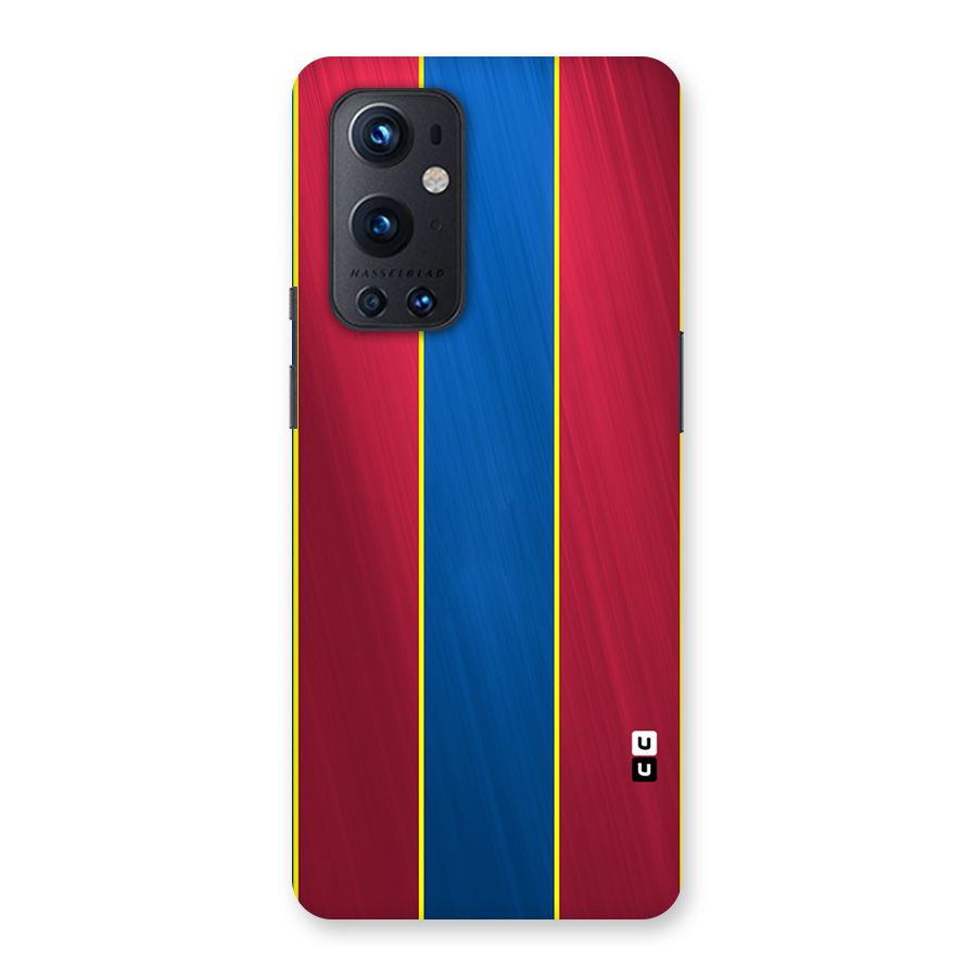 Premium Vertical Stripes Back Case for OnePlus 9 Pro
