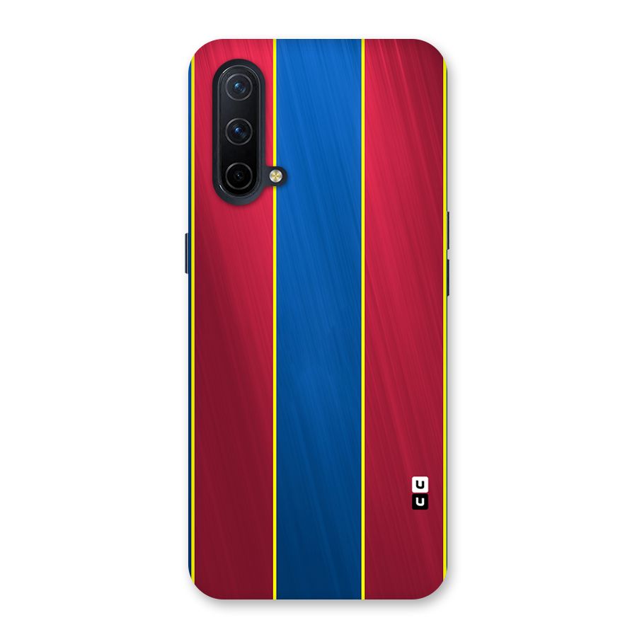 Premium Vertical Stripes Back Case for OnePlus Nord CE 5G