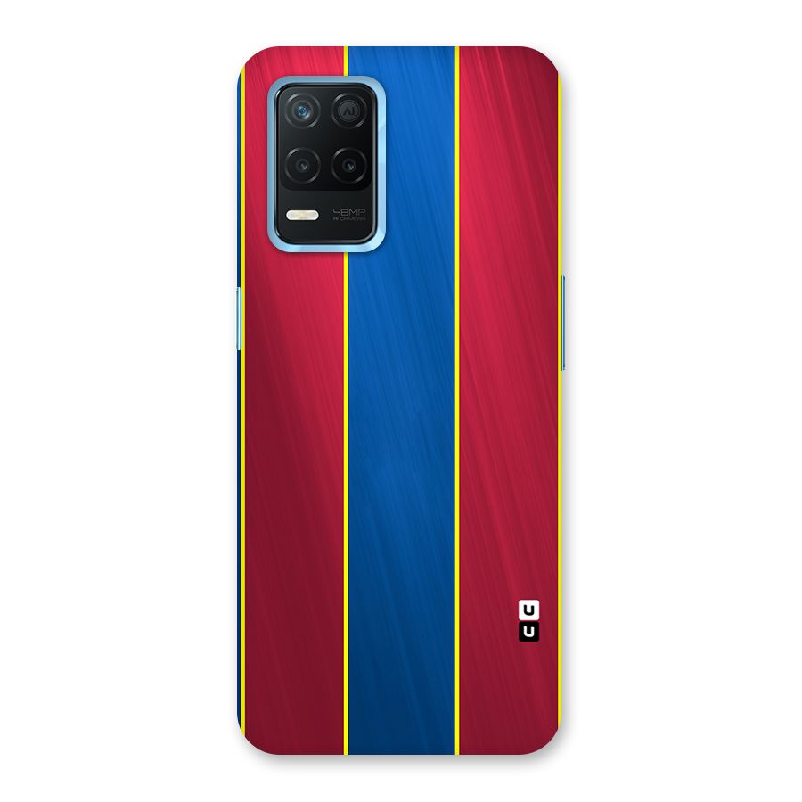 Premium Vertical Stripes Back Case for Realme 8 5G