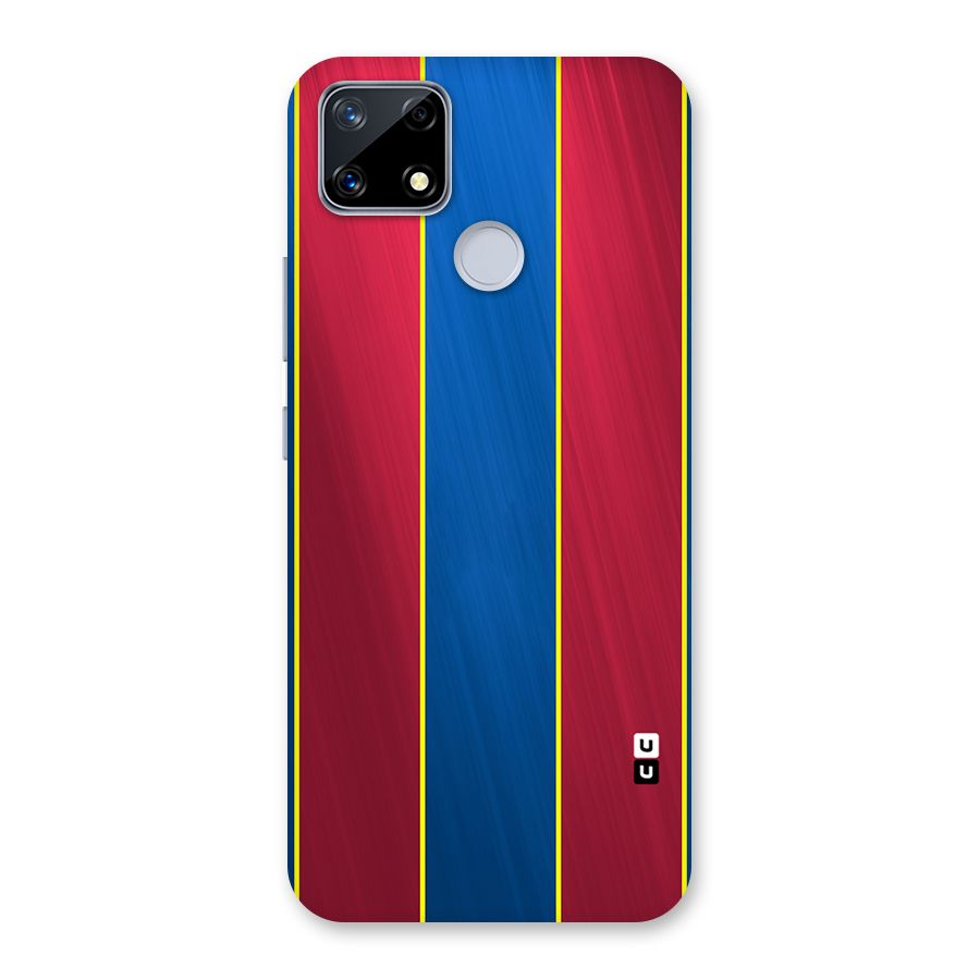 Premium Vertical Stripes Back Case for Realme Narzo 20
