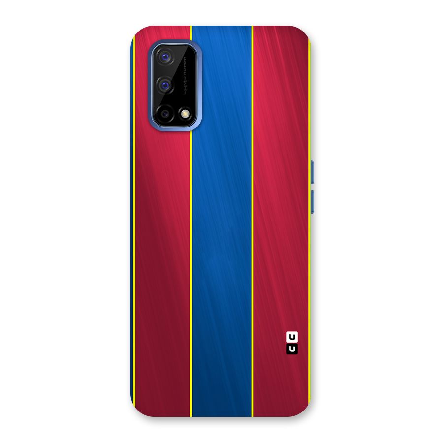 Premium Vertical Stripes Back Case for Realme Narzo 30 Pro