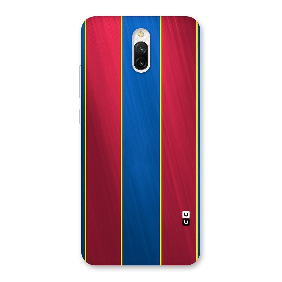 Premium Vertical Stripes Back Case for Redmi 8A Dual