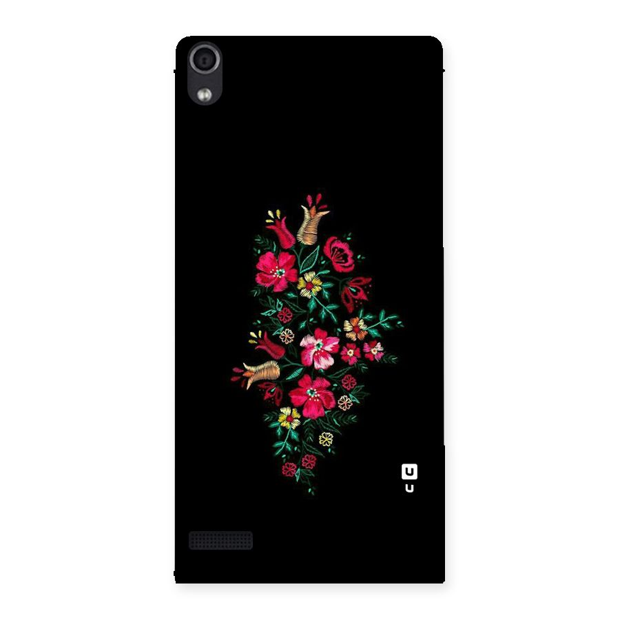 Pretty Allure Flower Back Case for Ascend P6