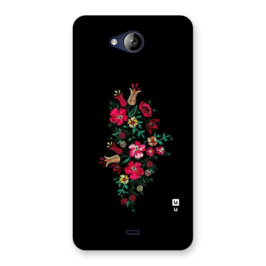Pretty Allure Flower Back Case for Canvas Play Q355