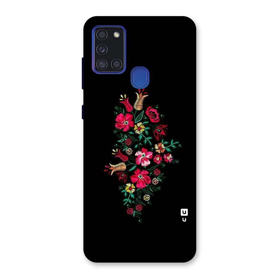 Pretty Allure Flower Back Case for Galaxy A21s
