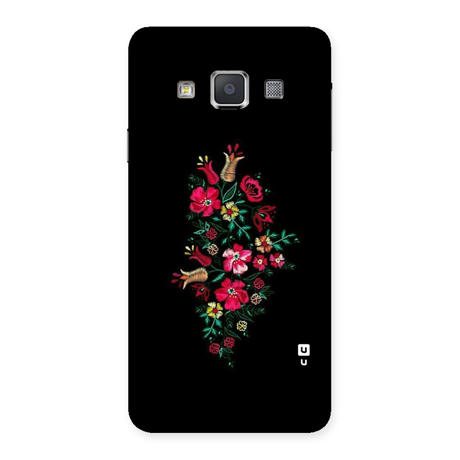 Pretty Allure Flower Back Case for Galaxy A3