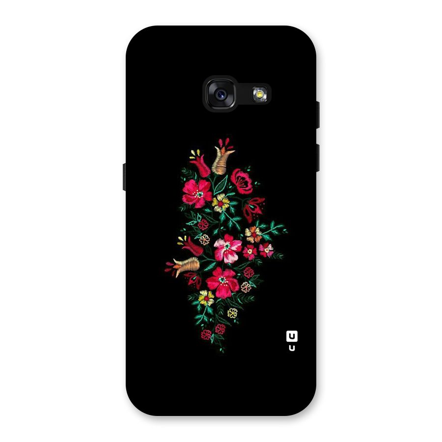 Pretty Allure Flower Back Case for Galaxy A3 (2017)