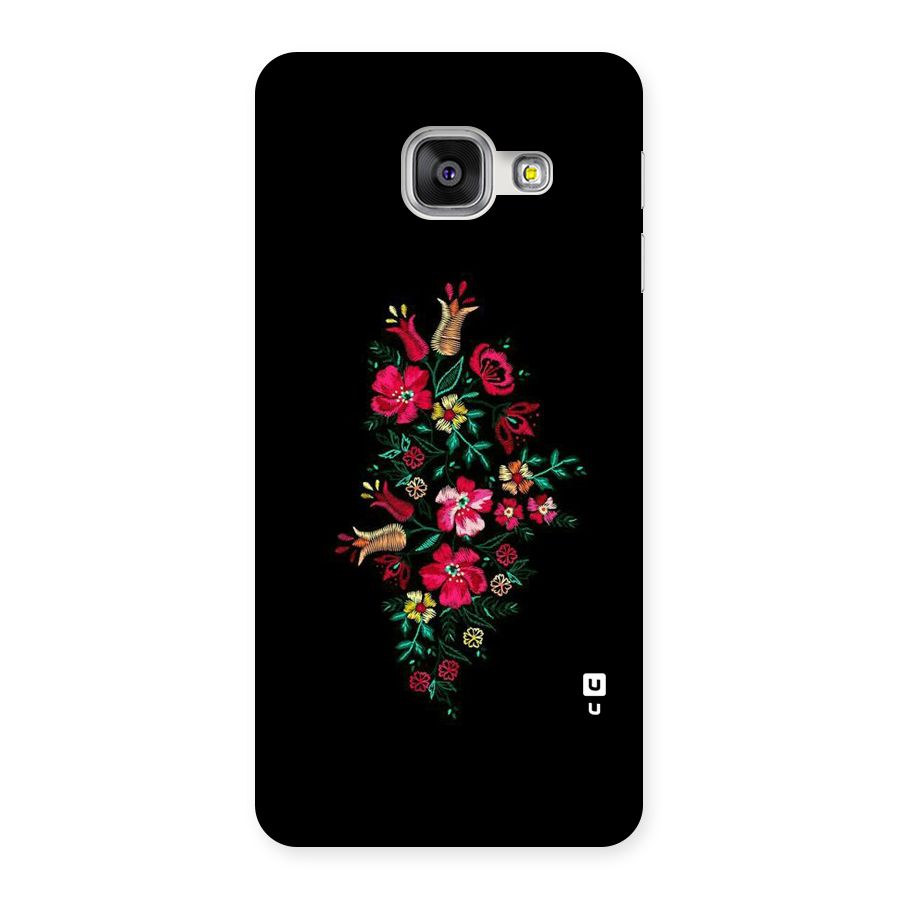 Pretty Allure Flower Back Case for Galaxy A3 2016