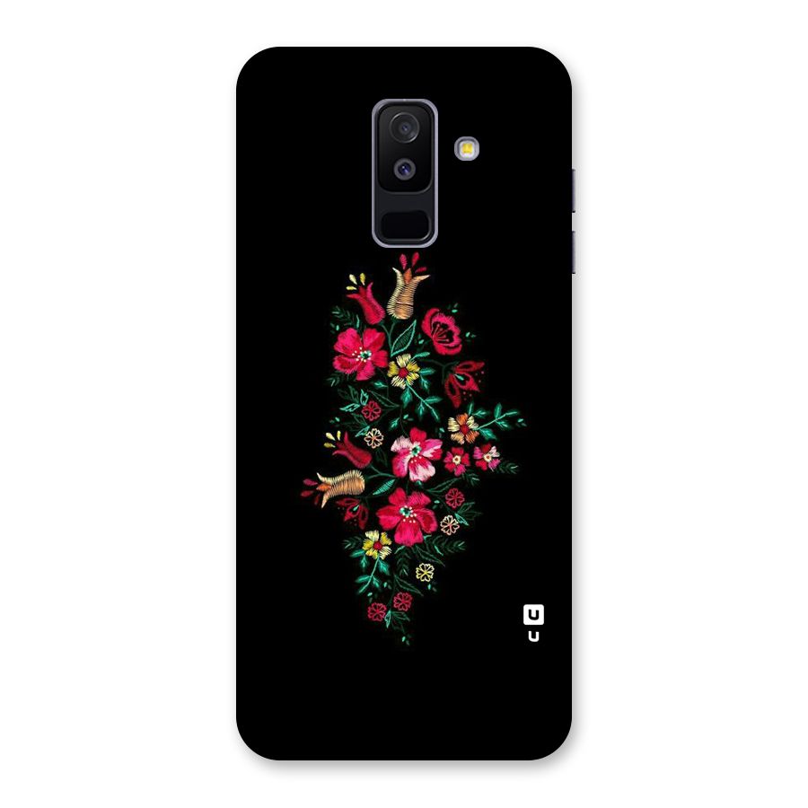 Pretty Allure Flower Back Case for Galaxy A6 Plus