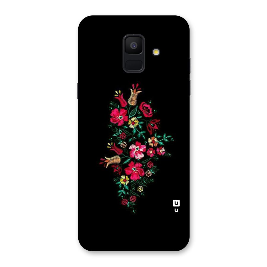 Pretty Allure Flower Back Case for Galaxy A6 (2018)