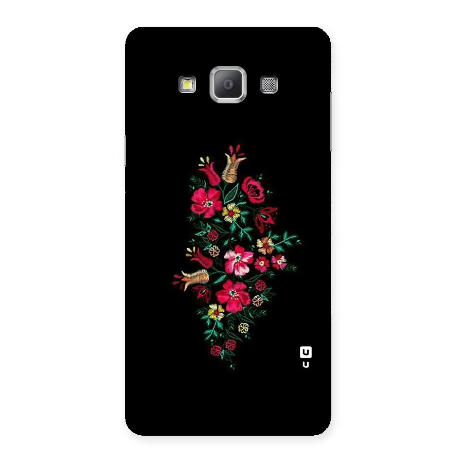 Pretty Allure Flower Back Case for Galaxy A7