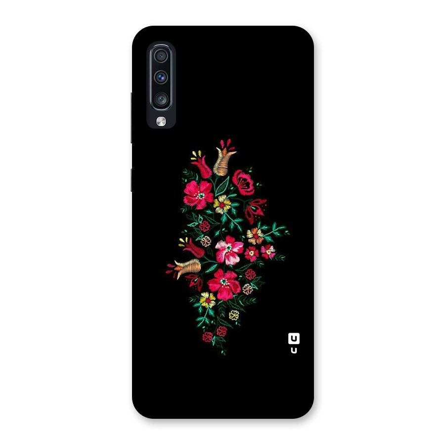 Pretty Allure Flower Back Case for Galaxy A70