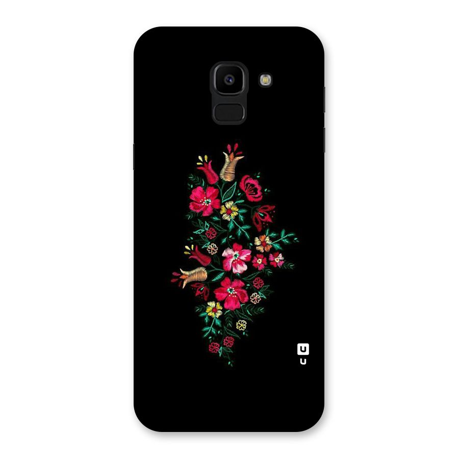 Pretty Allure Flower Back Case for Galaxy J6