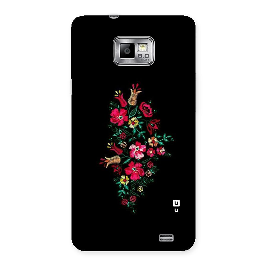 Pretty Allure Flower Back Case for Galaxy S2