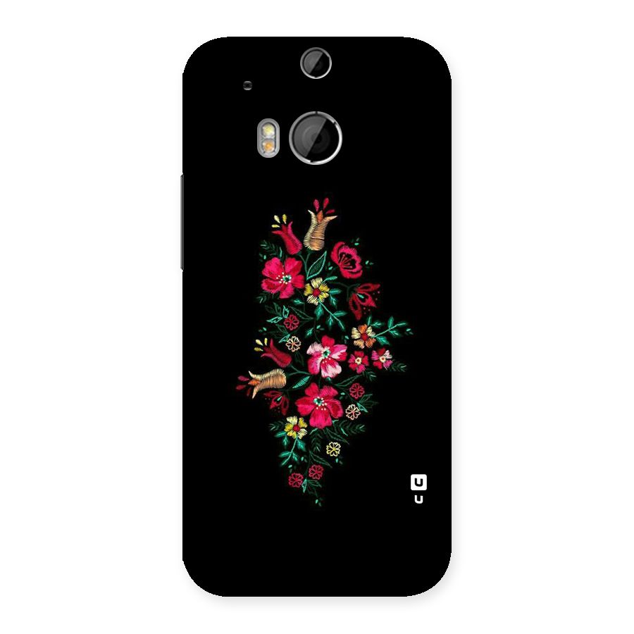Pretty Allure Flower Back Case for HTC One M8