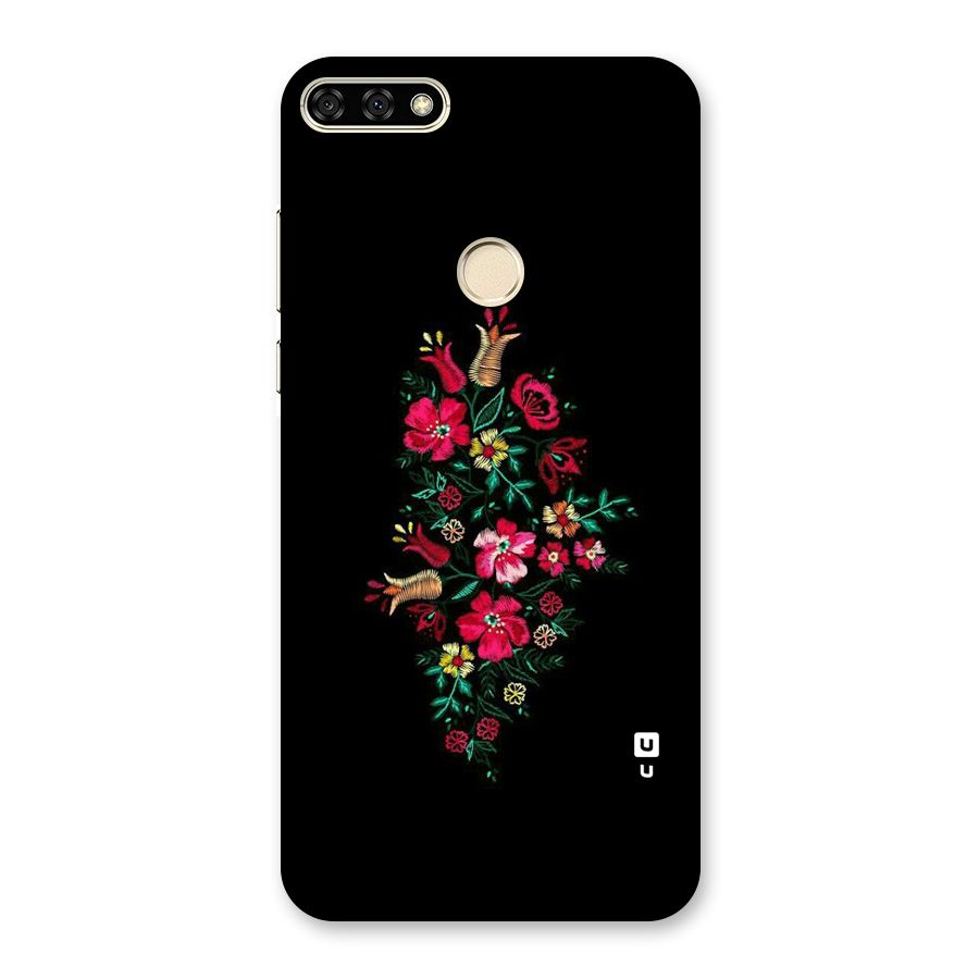 Pretty Allure Flower Back Case for Honor 7A